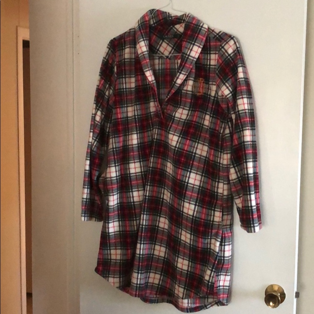 Lauren Ralph Lauren Sleep Pajama Size XL Flannel